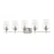 Z-Lite Joliet 5 Light Vanity, Brushed Nickel & Clear 473-5V-BN - alternate 1